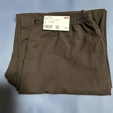 유니클로 린넨 블렌드 이지 팬츠 긴 기장