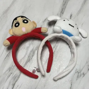짱구는 못말려 흰둥이 머리띠 3개 세트