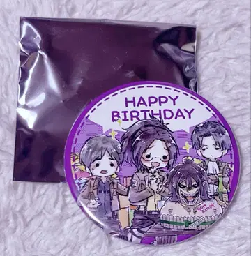 새상품 진격의 거인 그래프아트 한지 생일 캔뱃지