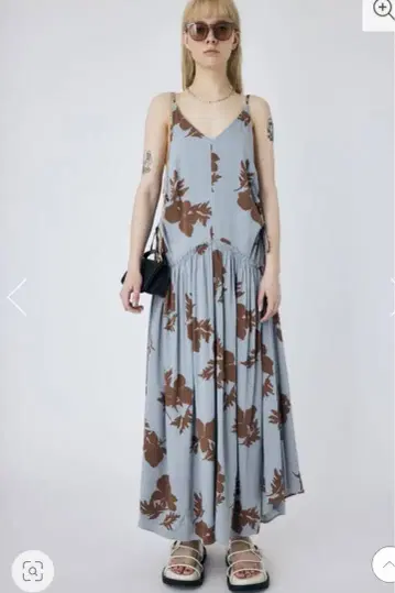 moussy PAINTED FLOWER 드레스