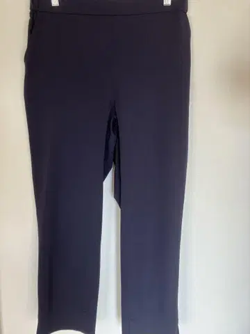[새상품급] 하/네이비/크롭 팬츠 L 인심 60cm 허리밴딩