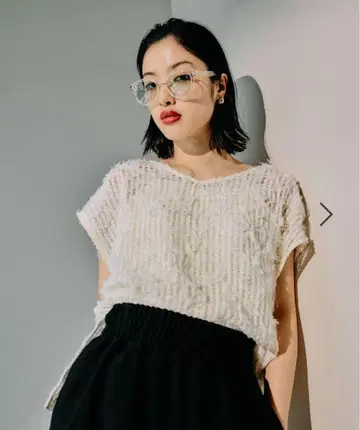 새상품 뉘앙스 패턴 레이시 프렌치 슬리브 LEPSIM 렙심