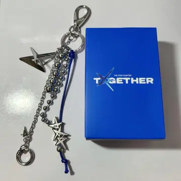 TXT TOGETHER 본국 POPUP 레이어드 체인 키링