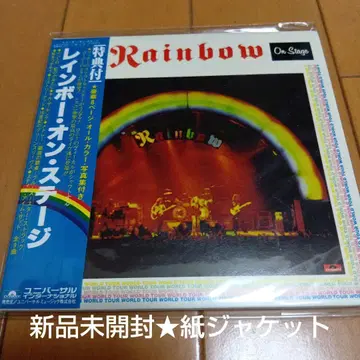 새상품 종이 자켓 [ 레인보우 온 스테이지 ] 레인보우/Rainbow