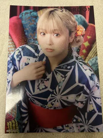 여자 프로레슬링 스타덤 나츠포이 유카타 키라 포트레이트