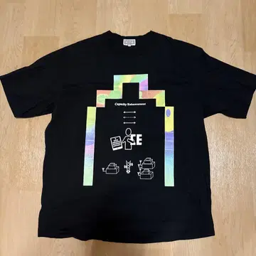 Capacity Enhancement 티셔츠 XXL 블랙