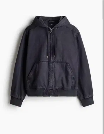 레귤러 핏 풀 지퍼 자켓 H&M