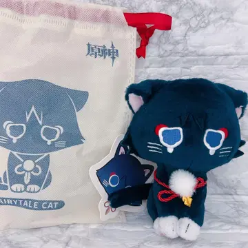 원신 동화 고양이 봉제 인형 우는 얼굴 새상품