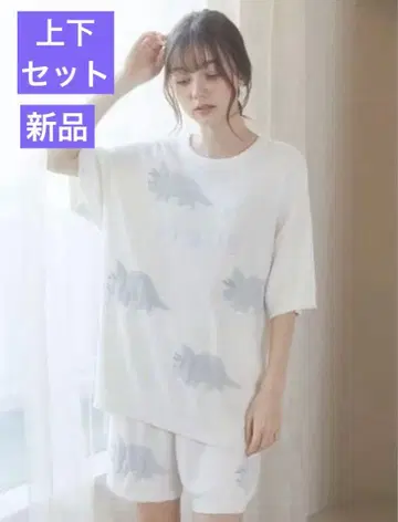 [새상품] 젤라또피케 다이너소어 자카드 풀오버 & 숏팬츠 한정 컬러