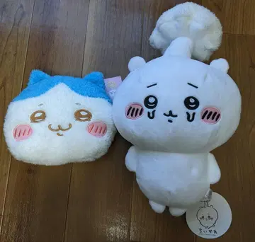 [2개 세트] 하치와레 미니백, 치이카와 (먼작귀) 봉제 인형