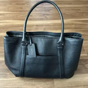 BARNEYS NEWYORK 가죽 토트 블랙 익명 배송