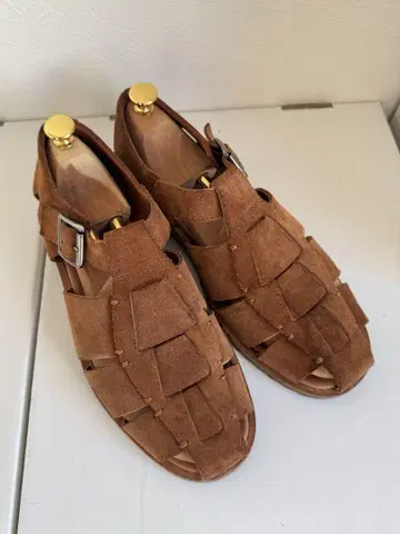 paraboot [레어] 스웨이드 구르카 샌들 파라부트 Pacific