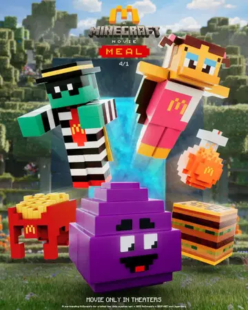 Minecraft 맥도날드 해피밀 마인크래프트