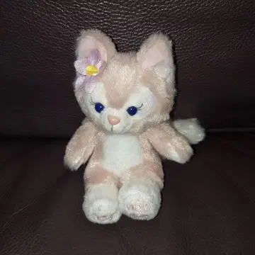 디즈니 리나벨 봉제 인형 참 스트랩 핑크 고양이 미사용