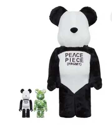 bearbrick 프래그먼트 팬더