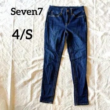 Seven7 [S] 하이 라이즈 스키니 데님 팬츠 청바지 스키니