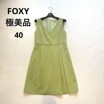 새상품급 FOXEY 프린세스 캐서린 원피스 슬리브리스 40