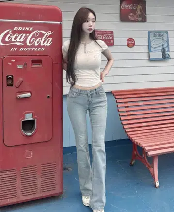 kindame 골반 패드 데님