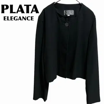 PLATA/플라타 [ M ] 노카라 자켓 포멀 수트 블랙