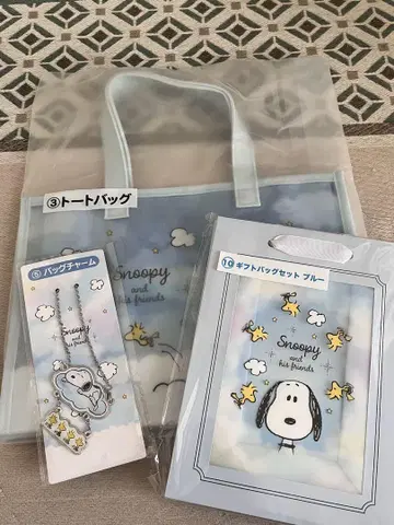 스누피 토트백 백참 기프트백