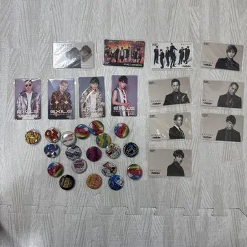 3대째 JSB EXILE 핀 배지 뮤직 카드