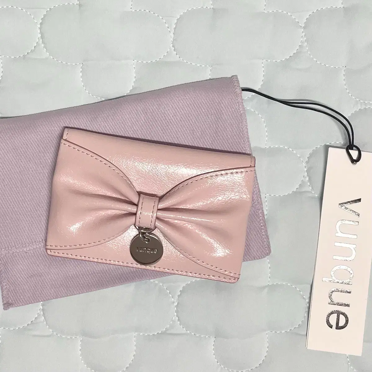 ◇vunque◇ Toque Balaca Card Wallet Pale Pink Toque Balaca Wide Card Wallet Pale Pink – vunque