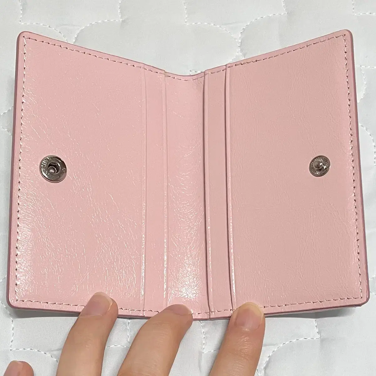 ◇vunque◇ Toque Balaca Card Wallet Pale Pink Toque Balaca Wide Card Wallet Pale Pink – vunque