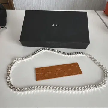 M.U.L. 실버 목걸이