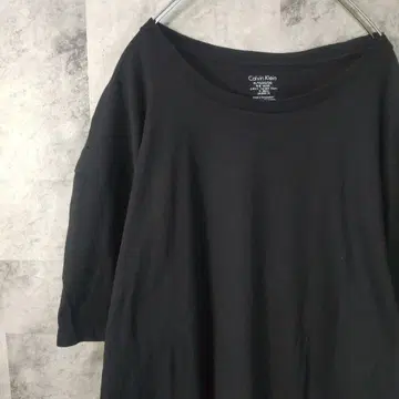 캘빈클라인 반팔 티셔츠 USA 구제 의류 빅 오버 블랙 XL A10,62