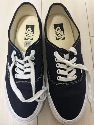 VANS 네이비 authentic 오센틱 premium