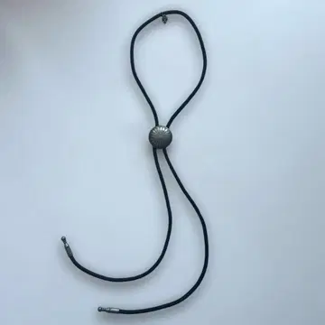 컨디션 최상 다케오 키쿠치 루프 타이 실버 색상 올드