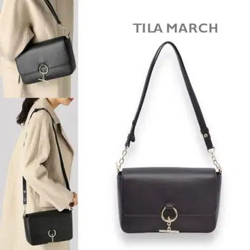 새상품 [ TILA MARCH 티라 마 March ] 블랙 숄더백