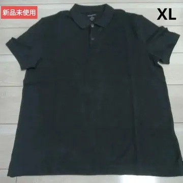 [새상품] BANANA REPUBLIC 반팔 피케 셔츠 블랙 XL
