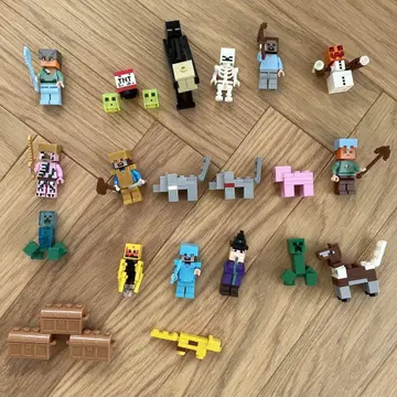 레고 호환 Minecraft 캐릭터 세트 약 20개