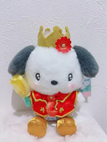 산리오 포차코 봉제 인형 키링