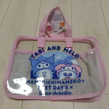 마메키치마메코 산리오 콜라보 스파 백 아베일 사우나 메로 타비