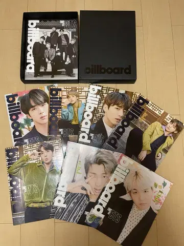 BTS Billboard 잡지 및 포스터 세트