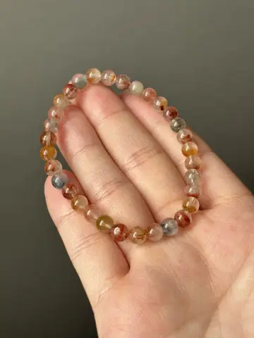 토끼 헤어 루틸 5mm 안지름 15cm