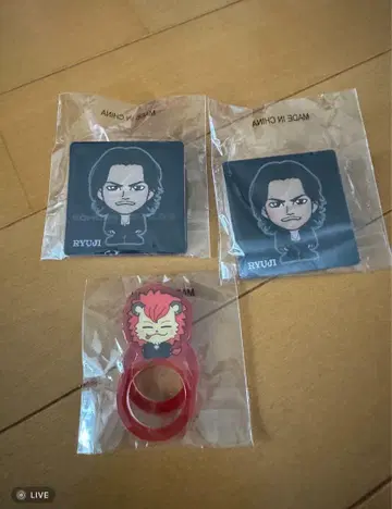 이마이치 류지 체인지 핀 배지 세트