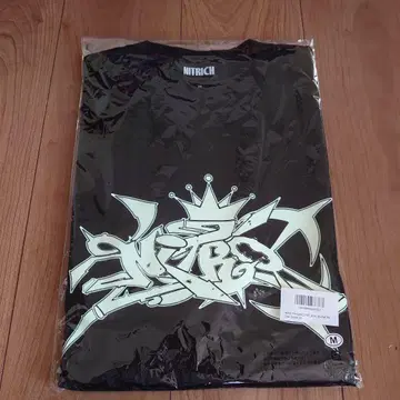 NMU NITRICH TEE M 사이즈 블랙 NITRAID 티셔츠 새상품