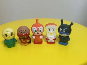 레트로 호빵맨 소프트 비닐 피규어 세트 세균맨