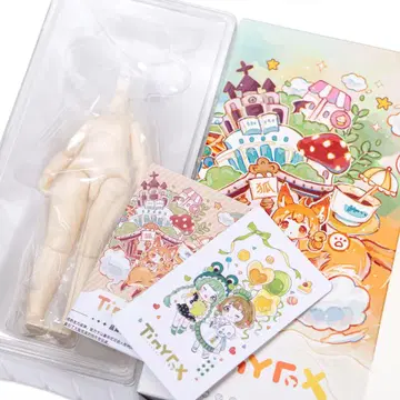 1/6 Tinyfox 화이트 초콜릿 피부 신규 바디