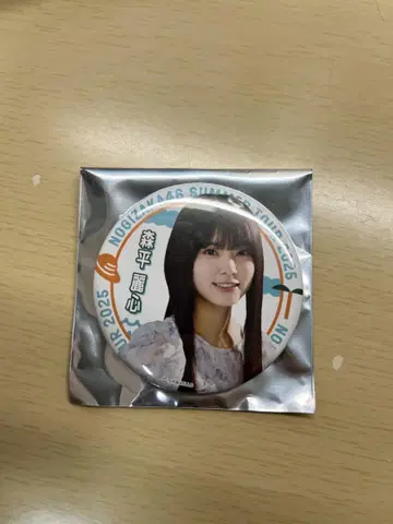 노기자카46 한여름 전국 투어 2025 개별 랜덤 캔뱃지 모리히라 우라라