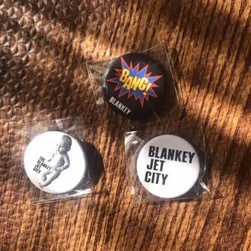 BLANKEY JET CITY 캔뱃지 3세트