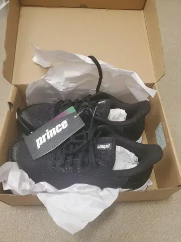 prince 테니스화 블랙