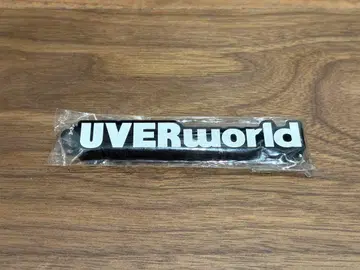 UVERworld 아크릴 블록 키링 클리어 블랙