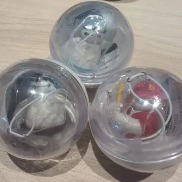 디즈니 베이맥스 캡슐 토이 피규어 3종 세트