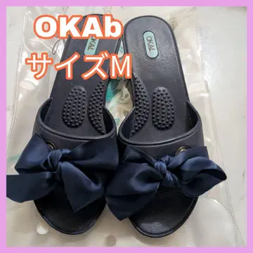 OKAb 네이비 리본 샌들 M 인기