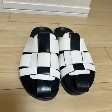스포츠 샌들 블랙/화이트