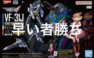 HG 1/100 VF-31J 지크프리드 하야테 임멜만기 DX 세트